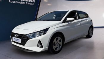 06130 : Hyundai Grasse - Garage Jean Cauvin - HYUNDAI i20 Initia - i20 III - Blanc - Boîte manuelle - Essence sans plomb