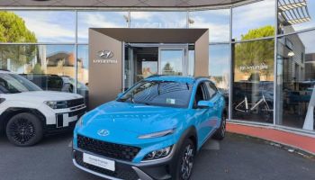 19100 : Hyundai Brive-la-Gaillarde - Garage Pouget - HYUNDAI Kona - Kona - Bleu - Traction - Hybride : Essence/Electrique