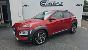 30100 : Hyundai Alès - Auto Hall - HYUNDAI KONA HYBRID Creative - KONA - Rouge - Automate sequentiel - Essence / Courant électrique