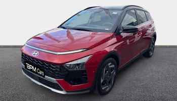 36000 : Hyundai Châteauroux - BPM Cars - HYUNDAI Bayon - Bayon - Dragon Red Métal/Toit+rétros Black - Traction - Essence