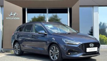 29000 : Hyundai Quimper - Iroise Automobiles - HYUNDAI i30 SW - i30 SW - Sailing Blue métal - Traction - Essence