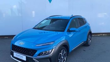 33140 : Hyundai Bordeaux Sud Villenave d&#039;Ornon - Sipa Automobiles - HYUNDAI KONA HYBRID Intuitive - KONA - BLEU CLAIR - Automate sequentiel - Essence / Courant électrique