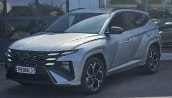 57685 : Hyundai Metz - Theobald Automobiles - HYUNDAI Tucson - Tucson - Shimmering Silver/Toit/rétros Black - Traction - Hybride : Essence/Electrique