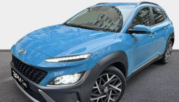 92130 : Hyundai ISSY-LES-MOULINEAUX - BPM Cars - HYUNDAI Kona - Kona - Bleu - Traction - Hybride : Essence/Electrique