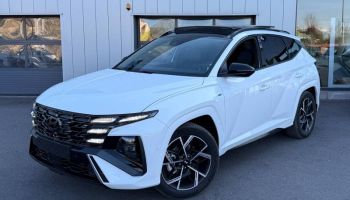 57685 : Hyundai Metz - Theobald Automobiles - HYUNDAI Tucson - Tucson - Serenity White Métal - Traction - Hybride rechargeable : Essence/Electrique