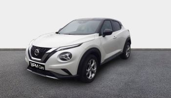 36000 : Hyundai Châteauroux - BPM Cars - NISSAN Juke - Juke - Blanc Lunaire+Toit Noir Métallisé - Traction - Essence