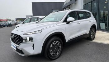 50000 : Hyundai Saint-Lô - GCA - HYUNDAI Santa Fe - Santa Fe - Glacier White Métal - Traction - Hybride : Essence/Electrique
