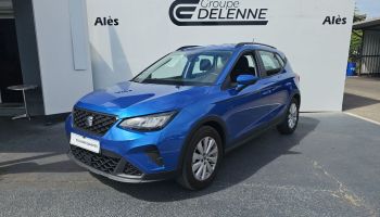 30100 : Hyundai Alès - Auto Hall - SEAT ARONA Style - ARONA - Bleu - Automate sequentiel - Essence sans plomb