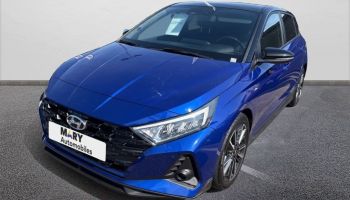 76000 : Hyundai Rouen - JFC by Mary Automobiles - HYUNDAI i20 N Line - i20 III - INTENSE BLUE/PHANTOM BLACK - Automate sequentiel - Essence sans plomb