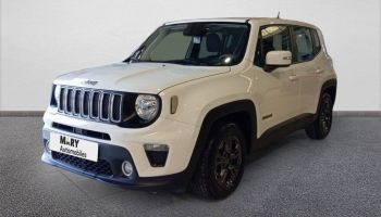 02100 : Hyundai Saint-Quentin - Mary Automobiles - JEEP RENEGADE Longitude - RENEGADE - BLANC - Boîte manuelle - Essence sans plomb