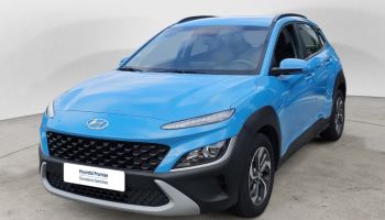 38300 : Hyundai Bourgoin-Jallieu - CENTRAL MOTOR LYON - HYUNDAI KONA HYBRID Initia - KONA - Bleu - Automate sequentiel - Essence / Courant électrique
