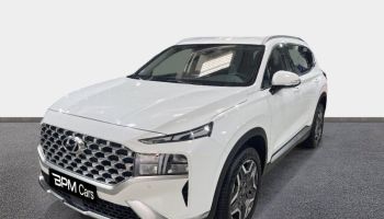 92250 : Hyundai La Garenne-Colombes - BPM Cars - HYUNDAI Santa Fe - Santa Fe - Creamy White Métal - Transmission intégrale - Hybride rechargeable : Essence/Electrique
