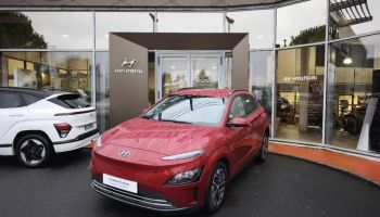 19100 : Hyundai Brive-la-Gaillarde - Garage Pouget - HYUNDAI Kona - Kona - Sunset Red Métal - Traction - Electrique