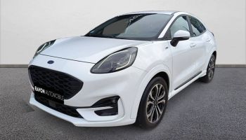 42100 : Hyundai Saint-Etienne - Ravon Automobile - FORD PUMA ST-Line - PUMA II - Blanc - Automate sequentiel - Essence sans plomb