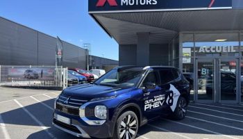 29200 : Hyundai Brest - Iroise Automobiles - MITSUBISHI Outlander - Outlander - Cosmic Blue Métallisée - Transmission intégrale - Hybride rechargeable : Essence/Electrique