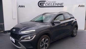 30100 : Hyundai Alès - Auto Hall - HYUNDAI KONA HYBRID Intuitive - KONA - Gris - Automate sequentiel - Essence / Courant électrique