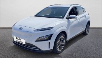 76000 : Hyundai Rouen - JFC by Mary Automobiles - HYUNDAI KONA ELECTRIC Intuitive - KONA ELECTRIQUE - BLANC - Automate à fonct. Continu - Courant électrique