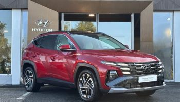 29000 : Hyundai Quimper - Iroise Automobiles - HYUNDAI Tucson - Tucson - Ultimate Red Métal - Traction - Hybride : Essence/Electrique