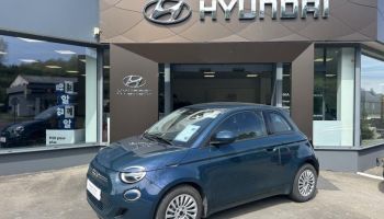 50300 : Hyundai Avranches - GCA - FIAT 500 - 500 - Ocean Green métal - Traction - Electrique