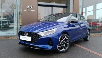 59640 : Hyundai Dunkerque - Europ'Auto - HYUNDAI i20 - i20 - Intense Blue Métal/Toit/rétro Black - Traction - Essence/Micro-Hybride