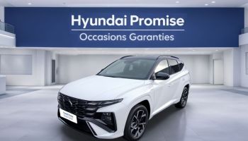 08000 : Hyundai Charleville-Mézières - SVTA - HYUNDAI TUCSON N Line Creative - TUCSON IV - Blanc - Boîte automatique - Essence / Courant électrique