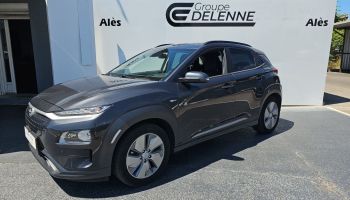 30100 : Hyundai Alès - Auto Hall - HYUNDAI KONA ELECTRIC Executive - KONA ELECTRIQUE - Gris - Automate à fonct. Continu - Courant électrique
