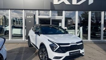 89100 : Hyundai Sens - APS - KIA Sportage - Sportage - Blanc Sensation Nacré toit noir - Traction - Hybride : Essence/Electrique