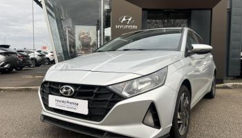 21300 : Hyundai Dijon - Privilège Automobiles - HYUNDAI i20 Intuitive - i20 (07/2020-08/2023) - Gris clair - Boîte manuelle - Essence sans plomb