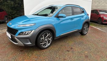 33110 : Hyundai Bordeaux Nord Le Bouscat - Sipa Automobiles - HYUNDAI KONA HYBRID Creative - KONA HYBRID (10/2020) - BLEU CLAIR - Automate sequentiel - Essence / Courant électrique
