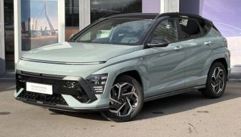 57100 : Hyundai Thionville - Théobald Automobiles - HYUNDAI Kona - Kona - Mirage Green/Toit/rétros Black - Traction - Hybride : Essence/Electrique