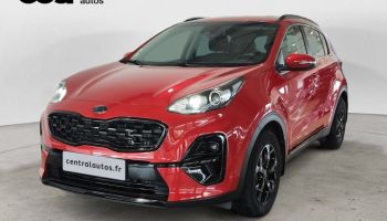 38300 : Hyundai Bourgoin-Jallieu - CENTRAL MOTOR LYON - KIA SPORTAGE Black Edition - SPORTAGE IV - Rouge - Automate sequentiel - Diesel