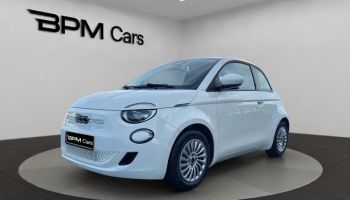 36000 : Hyundai Châteauroux - BPM Cars - FIAT 500 - 500 - Blanc - Traction - Electrique