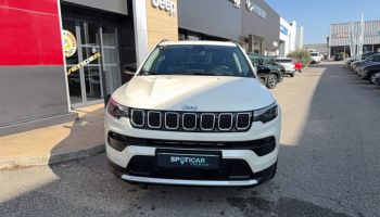 04100 : Hyundai Manosque - Pedinielli - JEEP COMPASS Limited - COMPASS II - Blanc - Boîte automatique - Essence / Courant électrique