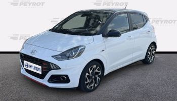 11020 : Hyundai Carcassonne - HMDS - HYUNDAI i10 N Line - i10 III - ATLAS WHITE/PHANTOM BLACK - Boîte manuelle - Essence sans plomb