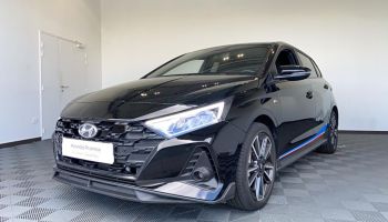 85000 : Hyundai La Roche-sur-Yon - Océane Auto - HYUNDAI i20 N Line Creative - i20 III - Noir - Automate sequentiel - Essence sans plomb