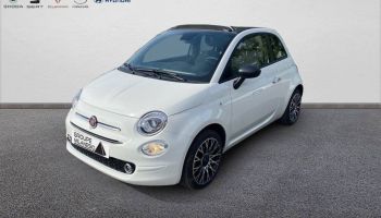 13730 : Hyundai Marignane - Cap Milanesio - FIAT 500C  - 500C (09/2022) - Blanc - Boîte manuelle - Essence sans plomb