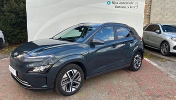 33110 : Hyundai Bordeaux Nord Le Bouscat - Sipa Automobiles - HYUNDAI KONA ELECTRIC Intuitive - KONA ELECTRIC (12/2020) - BLEU FONCE - Automate à fonct. Continu - Courant électrique