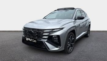 18230 : Hyundai Bourges - BPM Cars - HYUNDAI Tucson - Tucson - Shimmering Silver Métal - Traction - Hybride : Essence/Electrique