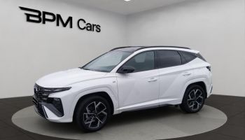 18230 : Hyundai Bourges - BPM Cars - HYUNDAI Tucson - Tucson - Serenity White Métal - Traction - Hybride rechargeable : Essence/Electrique