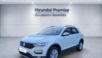 56000 : Hyundai Vannes - Park Lann Automobiles - VOLKSWAGEN T-Roc - T-Roc - Blanc Pur - Traction - Essence