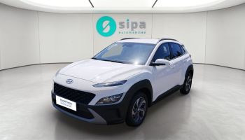 33140 : Hyundai Bordeaux Sud Villenave d'Ornon - Sipa Automobiles - HYUNDAI KONA HYBRID Intuitive - KONA - Blanc - Automate sequentiel - Essence / Courant électrique