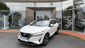 19100 : Hyundai Brive-la-Gaillarde - Garage Pouget - NISSAN Qashqai - Qashqai - Blanc Lunaire (Spéciale) - Traction - Essence/Micro-Hybride