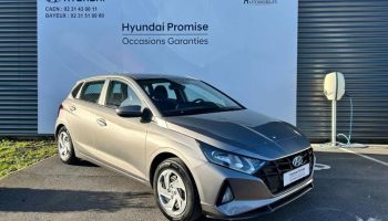 14100 : Hyundai Lisieux - Trajectoire Automobiles - HYUNDAI i20 - i20 - Sleek Silver Métal - Traction - Essence