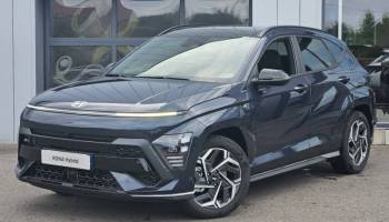 57685 : Hyundai Metz - Theobald Automobiles - HYUNDAI Kona - Kona - Denim Blue perlé métallisé - Traction - Hybride : Essence/Electrique