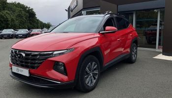 49070 : Hyundai Angers - Oceane Automobiles - HYUNDAI TUCSON Creative - TUCSON IV - Rouge - Boîte automatique - Essence / Courant électrique