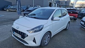 30100 : Hyundai Alès - Auto Hall - HYUNDAI i10 Creative - i10 III - Blanc - Boîte automatisée - Essence sans plomb