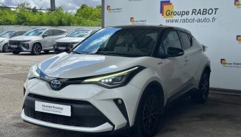 78310 : Hyundai Coignières - Socohy | Groupe Rabot - TOYOTA C-HR - C-HR - Blanc Nacré bi-ton - Traction - Hybride : Essence/Electrique