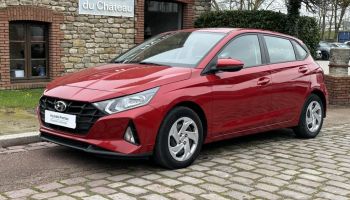 62360 : Hyundai Boulogne-sur-Mer - Garage Du Château - HYUNDAI i20 Initia - i20 III - Rouge - Boîte manuelle - Essence sans plomb