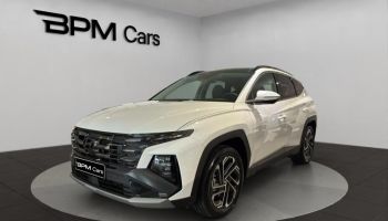 75013 : Hyundai Paris 13 - BPM Cars - HYUNDAI Tucson - Tucson - Serenity White Métal - Traction - Hybride : Essence/Electrique