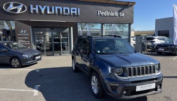 84120 : Hyundai PERTUIS - SA PEDINIELLI - JEEP RENEGADE Limited - RENEGADE - Bleu - Boîte automatisée - Essence sans plomb